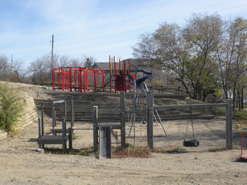 The old and new The Old and the New Playground Equipment